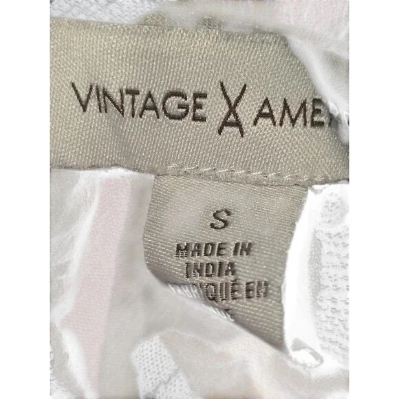 VINTAGE X AMERICA WOMENS Y2K TOP SIZE S SMALL - Picture 3 of 5
